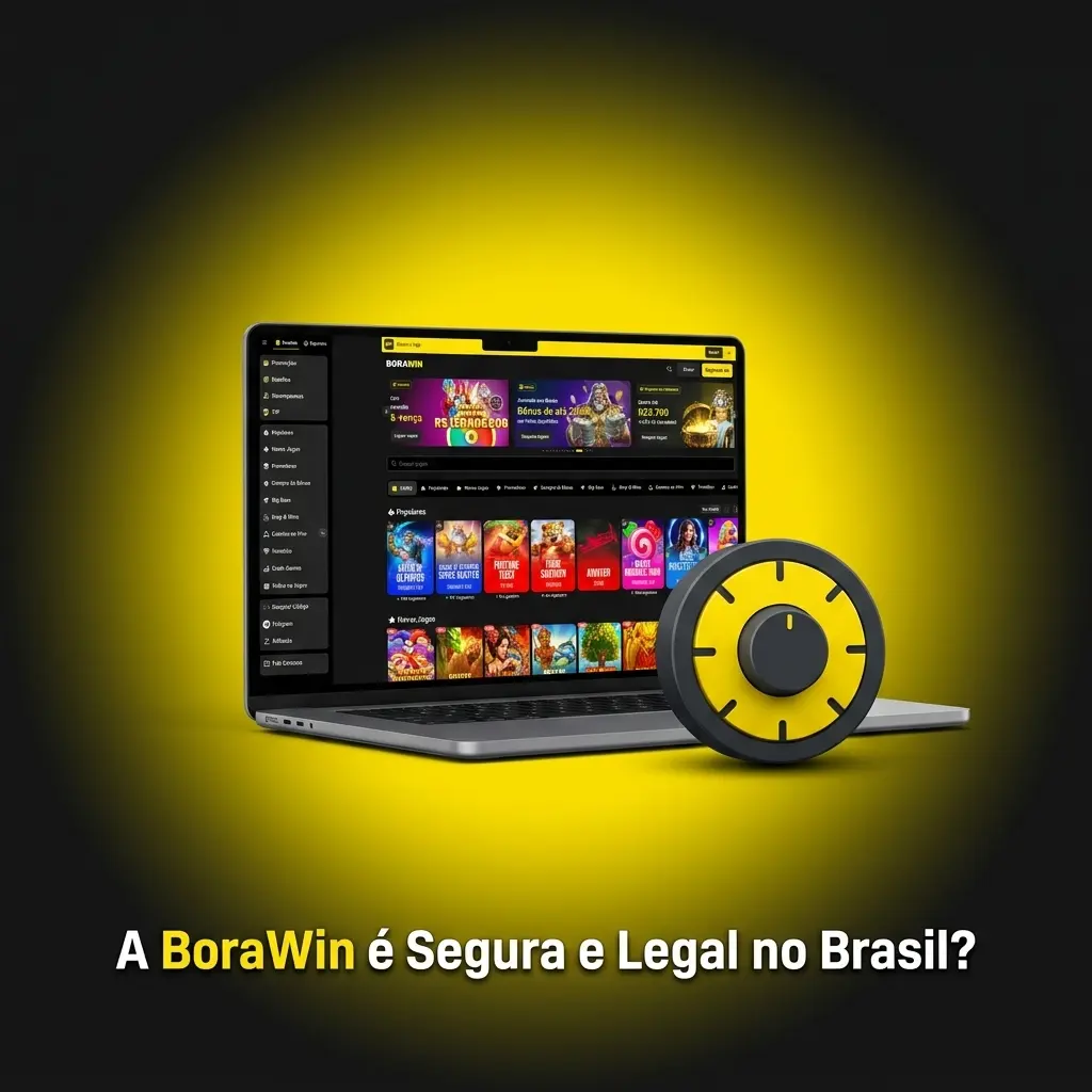 BoraWin é segura e legal no Brasil com licença válida, conformidade LGPD e criptografia SSL nas transações