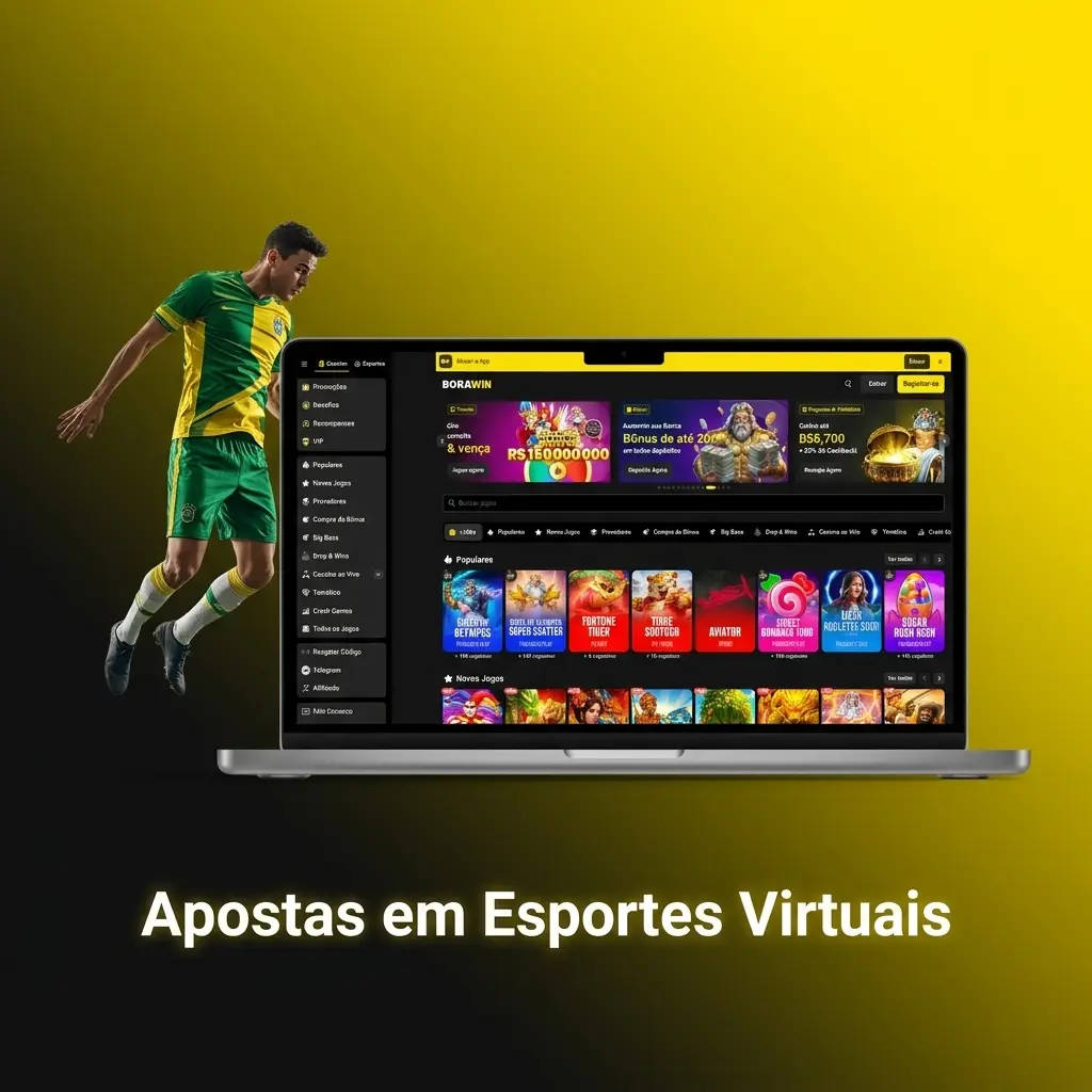 Apostas em esportes virtuais como futebol, basquete e corridas de cavalos simulados por computador com algoritmos certificados