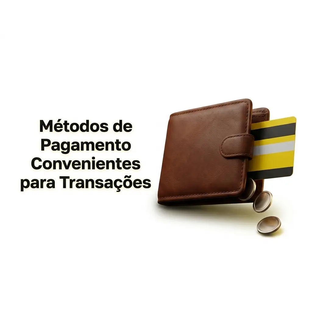 Métodos de pagamento aceitos: PIX, boleto, cartões Visa e Mastercard, criptomoedas e carteiras digitais no Brasil