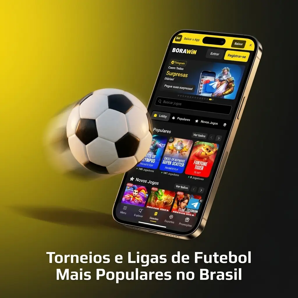 Torneios de futebol mais populares no Brasil: Brasileirão, Libertadores, Champions League e Copa do Mundo