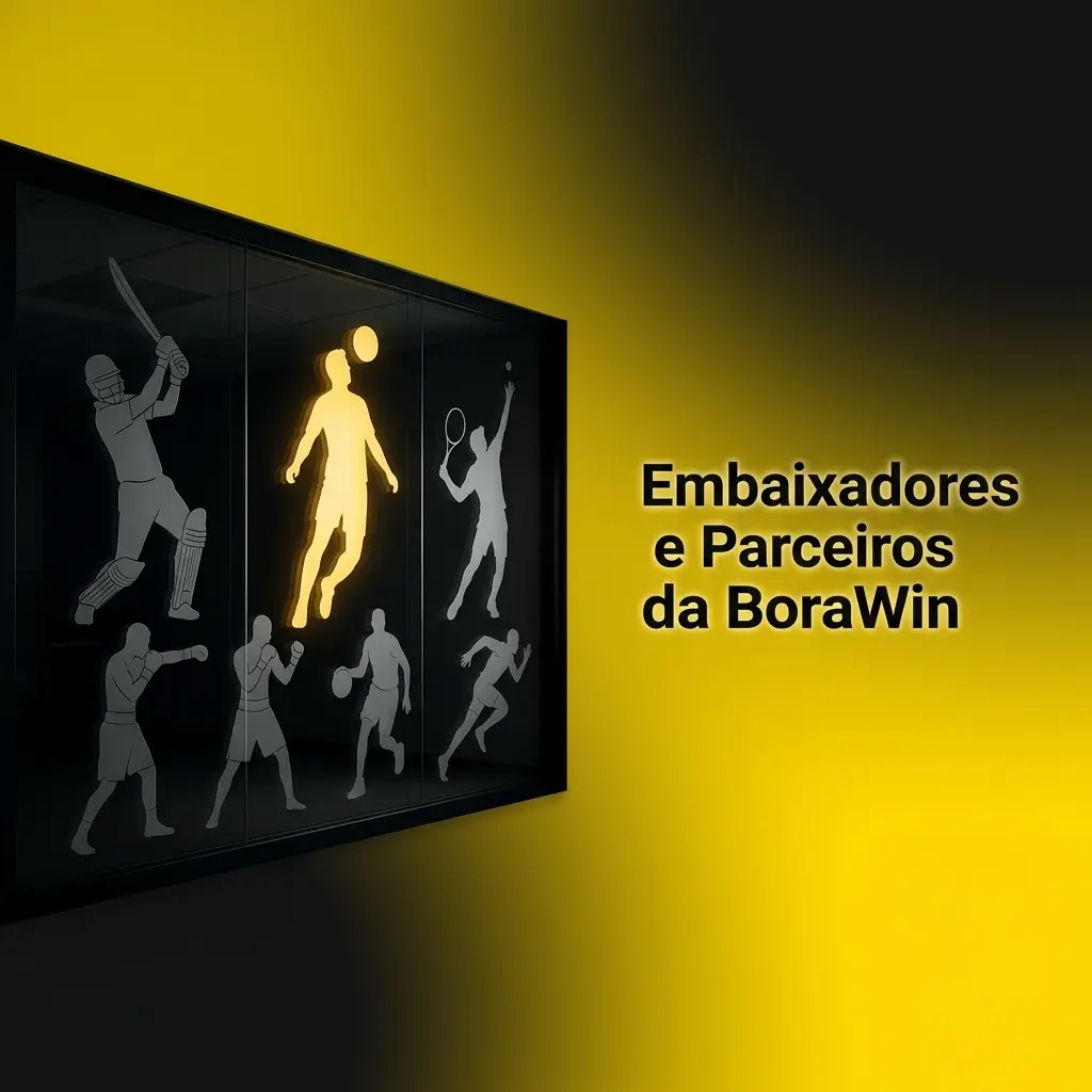 Embaixadores e parceiros estratégicos da BoraWin no Brasil: clubes, ligas e influenciadores do mercado de apostas