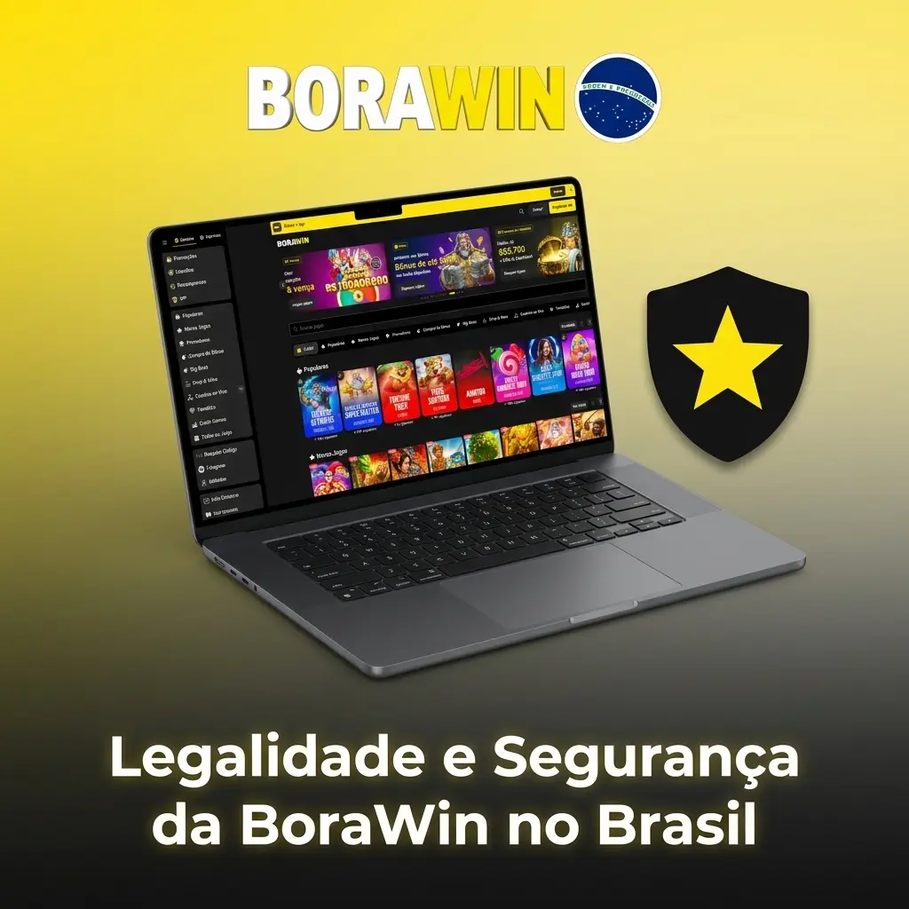 Plataforma BoraWin com licença internacional, segurança SSL e conformidade regulatória para cassinos online no Brasil