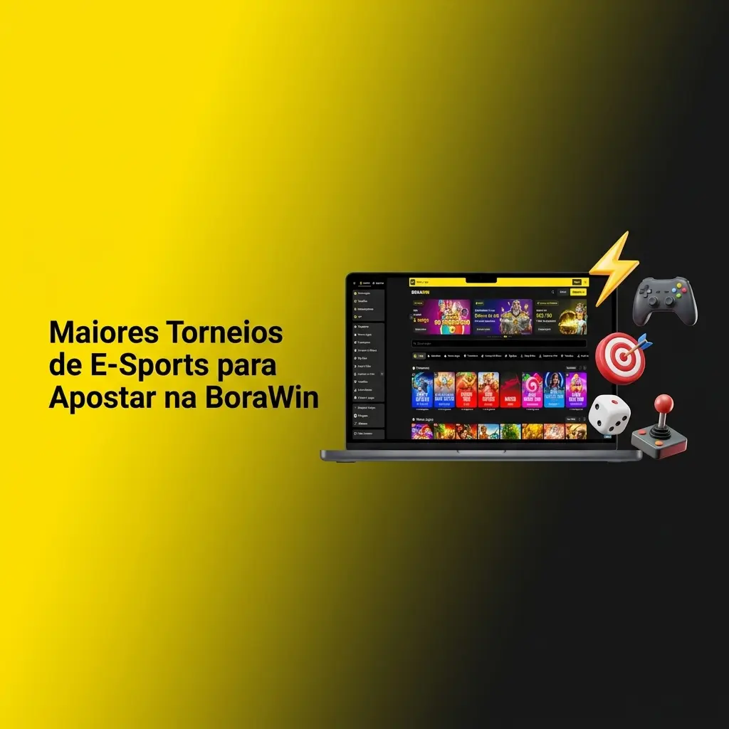 Principais torneios de e-sports para apostar na BoraWin, incluindo CS2, Dota 2, LoL, Valorant e mais