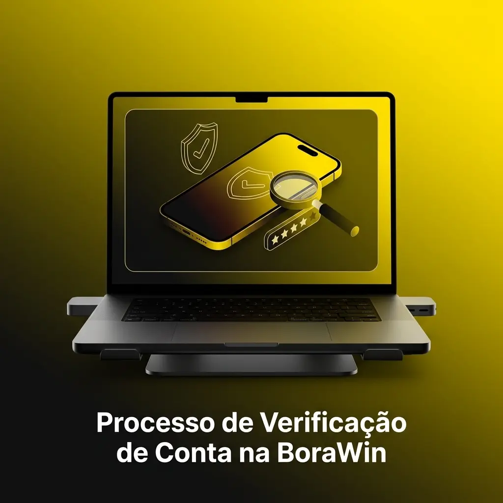 Processo de verificação de conta na BoraWin com envio de documentos de identidade e comprovante de residência